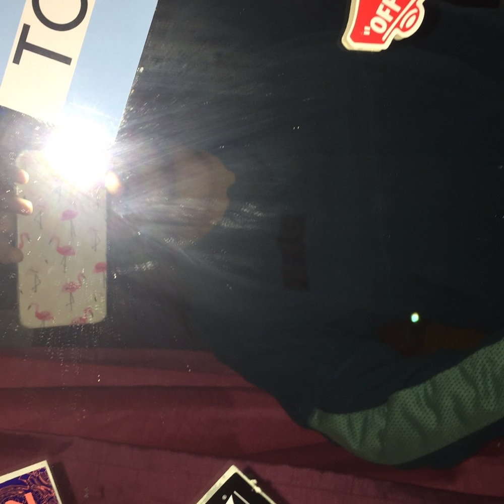 Dark blue pink vs sweater